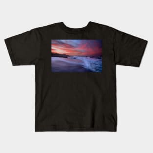 Pacific Ocean Sunrise Kids T-Shirt